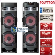 Polytron Speaker Aktif Pas 10D22 Bluetooth Karaoke Super Bass