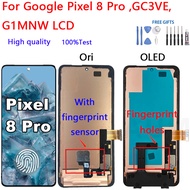 For Google Pixel 8 Pro ,GC3VE, G1MNW LCD Display Touch Screen Digitizer Glass Assembly Repair Parts