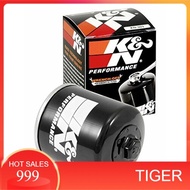 K&N KN Oil Filter Kawasaki Z1000 Z800 ZX1000 NINJA ZX-10R Z1000 SX Penapis Minyak Hitam KN303 KN204