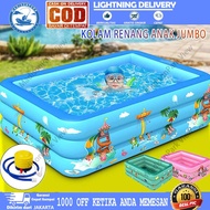 (gratis pompa) kolam renang dewasa super jumbo Kolam Renang Anak Jumbo Murah Bestway kolam renang ju