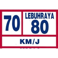 STICKER PUSPAKOM 70/80