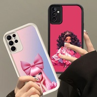 YZ-81Pink Barbie Cool Casing for Samsung A54 FE M15 S24 S25 A55 S21 A26 Ultra 5G