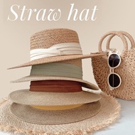 △✹▥ French straw hat women's sun hat straw hat Lafite seaside sun hat anti-UV sun hat top hat summer