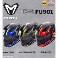 HELMET HEVO FU901 FULL FACE FLIP-UP DOUBLE VISOR 100% ORIGINAL PRODUCT FROM MHR READY STOCK MOTORCYC