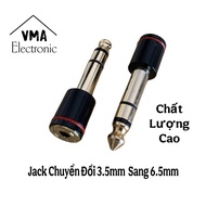 [New 2025] High quality standard copper-plated 3.5mm to 6.5mmk im conversion Jack || VMA Electronic