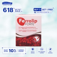 Ferrolip FORTE Multi Iron Lemon Supports Energy Metabolism Post Exercise Recovery