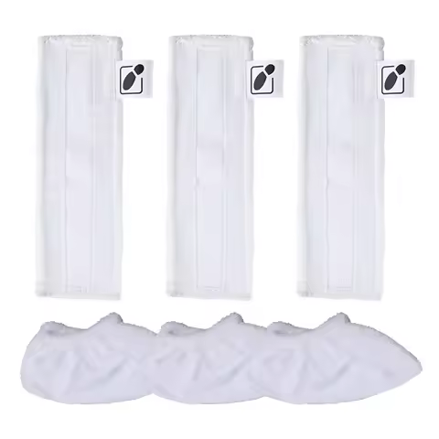 Replacement Mop Cloths Floor Pads & Steam Cleaning Brush Compatible with Karcher Easyfix SC1 SC2 SC3