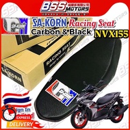 NVX Seat Sakorn Carbon & Black Thailand Yamaha NVX155 V1 V2 NVX 155 SA-KORN Kusyen Sa Korn