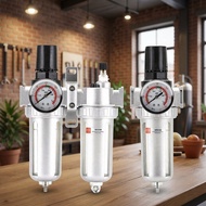 【In stock】SFC200 1/2 3/8 1/4 Compressor Fuel Oil Water Moisture Trap Air Pressure Compressor Filter 