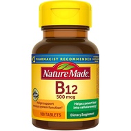 Vitamin B-12 500 mcg Tablet 100 ea (Pek 2)