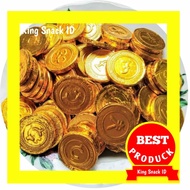 250 GRAM COKLAT KOIN EMAS MATA UANG DOLLAR / COKELAT EMAS KOIN KILOAN