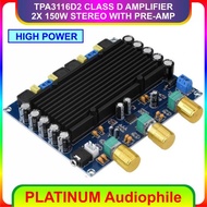 TPA3116 AMPLIFIER STEREO 2X 150W TPA3116D2 CLASS D AMPLIFIER XH M549 - CHANGS
