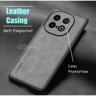 iQOO 13 5G Smooth Leather Lens Protection Full Protection Casing Sweat Resistant Hard Casing