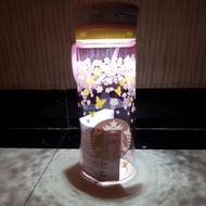 Korean Starbucks Led Tumbler Spring