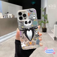 Halloween Funny Skeleton Phone Case For Samsung Galaxy A73 A72 A71 M56 M55 F55 A55 A54 A53 A52 A52S 