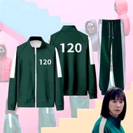 ซีซั่น3 ชุดวอร์มSQUID GAMEเด็ก  ชุดผู้เล่นสควิดเกมเด็ก