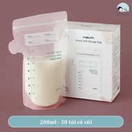 Túi trữ sữa Misuta 150ml 200ml hộp 30 túi