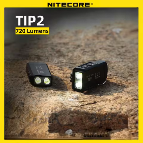NITECORE TIP2 Keychain Flashlight Light CREE XP-G3 S3 720 lumen USB Rechargeable Keychain Flashlight