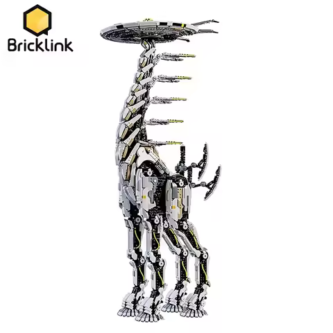 Bricklink Ideas Game Horizon Long Necked Beast Tallneck Dawns Thunderjaw Tooth Mechanical Monster Bu