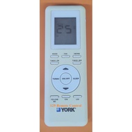 (Local Shop) Genuine Used Original York AirCon Remote Control