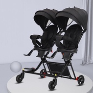 New Twin Magic Stroller For Baby Magic Stroller Kids Stroller Boleh Lipat Travel Baby Stroller Small TWIN Magic Stroller