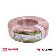 YAZAKI ยาซากิ สายไฟ 100 เมตร THW 1 x 2.5 SQMM. 100m