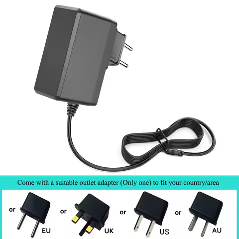 9V 0.85A AC Adapter For Casio AD-5 MU LK43 CTK-496 573 710 720 2100 LD-50 DZ1 DM100 CT-370 420 607 6