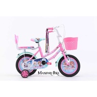 Sepeda Anak Perempuan 16 Inch Mini Monchichi Sepeda Anak Perempuan