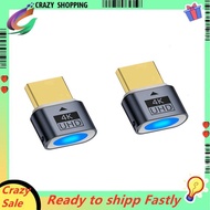 2Pcs -Compatible Dummy Plug 4K HDR Virtual Monitor EDID Headless Ghost Emulator Support 4k 60Hz 1080