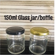 ♞WHOLESALE: 150ml Glass Jar (BOX OF 120pcs)