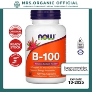 Vitamin B-100 B-complex B-complex NOW CAPS 100 VCAPS