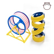 Hamster tire + hamster wheel (color random)