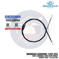 MODENAS KARISMA 125S V3 G125 100% ORIGINAL SEAT LOCK CABLE KABEL BUKA SEAT MOTOR 16-6103-000