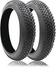 26x4.0/26x4.9 Inch Fat Tire for Ebike,2 Pack Puncture Proof Replacement Tyre,Bicycle Accessories Com