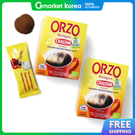 Decaffeinated Organic Orzo Barley Coffee 2 Boxes Caffeine-Free Americano Barley Tea for Pregnant