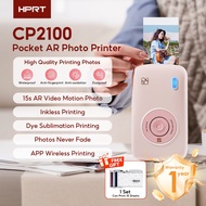 [SG] HPRT Pocket AR Photo Printer Inkless Printing Dye-sublimation Printing Wireless Printer Portabl