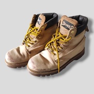 Ankle Boots COUBER.G Cream Bleached Suede (Size US.8.5 Or 27cm)