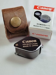canon 10x18mm กล้องส่องพระแท้ จากประเทศญี่ปุ่น  โฟกัสไวชัดสบายตา แถมพระสมเด็จ1องค์
