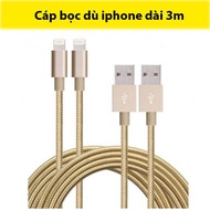 Charging Cable 3M Long, Type-C, Micro USB For iPhone, Apple tablet, Android Umbrella Cord