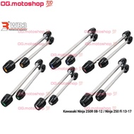 Axle Slider WR3 Jalu Axle Ninja250 Ninja250FI OLD