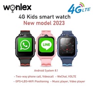 Wonlex WhatsAPP version kids smart watch KT18Pro 1+8GB Android 8.1 system GPS SOS Videocall children SmartWatch DQSX