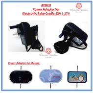 AYOTO Baby Electronic Baby Cradle Adapter & Other Accesories (Aksesori Buaian Elektrik Golden Baby)