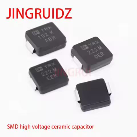 5PCS SMD high voltage ceramic capacitor 1KV 2KV 3KV 101/221/331/471K102/103/222/472M SMD safety capa
