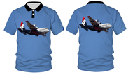 2024 New Airbus Aircraft Polo Shirt A318 A320 A350 A380 3d Print Fully Sublimated Polo Shirt Size X
