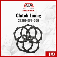 Clutch Lining for TMX 155, SUPREMO, TMX 125, XRM, WAVE 100 (22201-GF6-000) Sold for Set