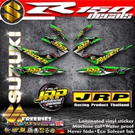 ⏺️ ♕ Raider 150 decals JRP x Daeng sticker for Suzuki R150 carb / Motorcycle parts and accessories