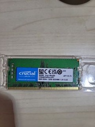 notebook ram 8G 3200