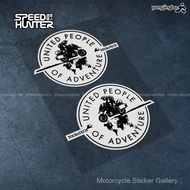 T Factory F700 F750 F800GS R1200GS R1250GS ADV Side Box Sticker Reflective Decal