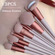 8/13pcs Soft Makeup Brushes Set Eyeliner Eye Shadow Brush Cosmetic Foundation Blush Powder Blending 