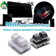 XUTIAN Copy Paste Keypad, Acrylic Mini Custom Mini 2 Key Keypad, Keypad Accessories Keypad Type-c In